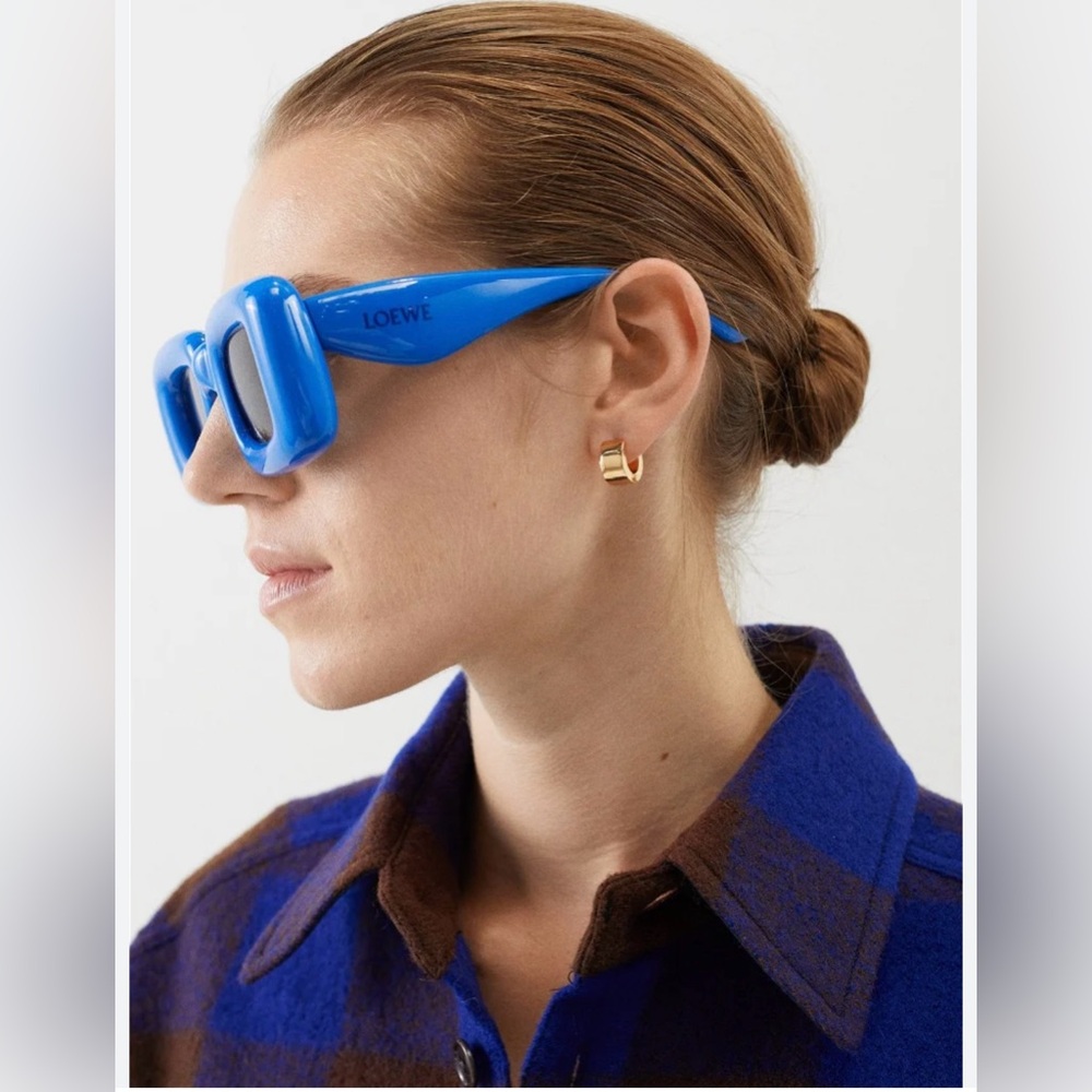 Loewe Inflated rectangular sunglasses. - Picture 12 of 12